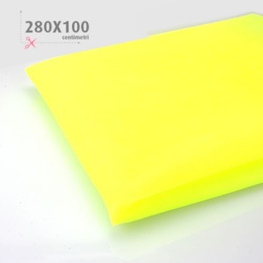 FLUO YELLOW TULLE H 280 x 100 cm