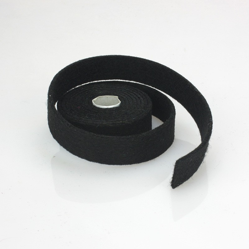RIBBON IN FELT 2 cm x 1.5 mt - BLACK