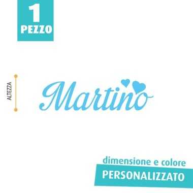 PERSONALIZED FELT NAME - MARTINO