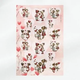 Cuori in pannolenci da 10, 12 e 16 cm - sweet children - cod.056 - kit san valentino|IDEEINFELTRO.COM