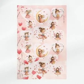 Cuori in pannolenci da 10, 12 e 16 cm - fate di san valentino - cod.057 - kit san valentino|IDEEINFELTRO.COM