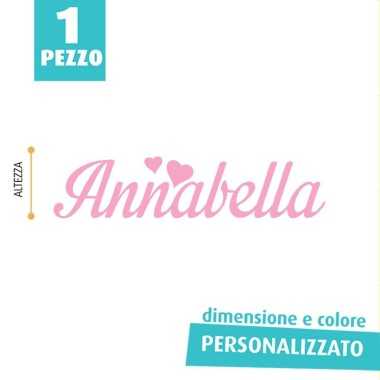 PERSONALIZED FELT NAME - ANNABELLA