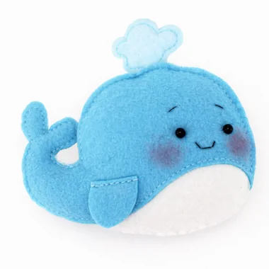 Baleine dans tissu feutrine à farcir