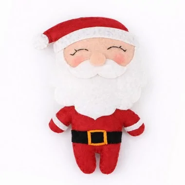 Weihnachtsmann in Filzstoff zum Zeugstun