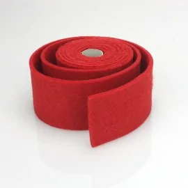 CINTA DE FIELTRO ROJA - DIM. 4 CM x 150 CM