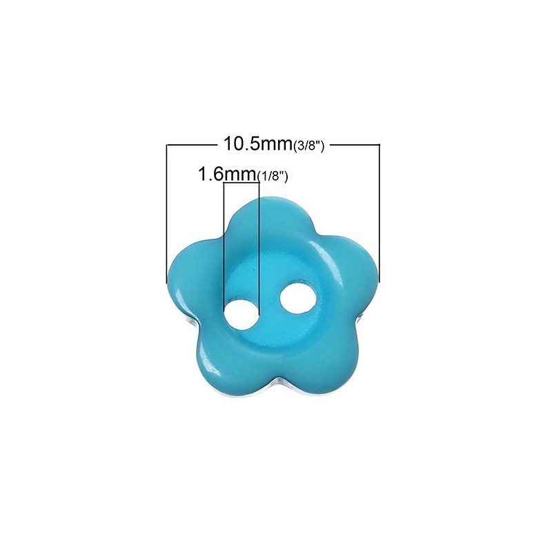 40 BUTOANE DIN PLASTIC - FLOARE