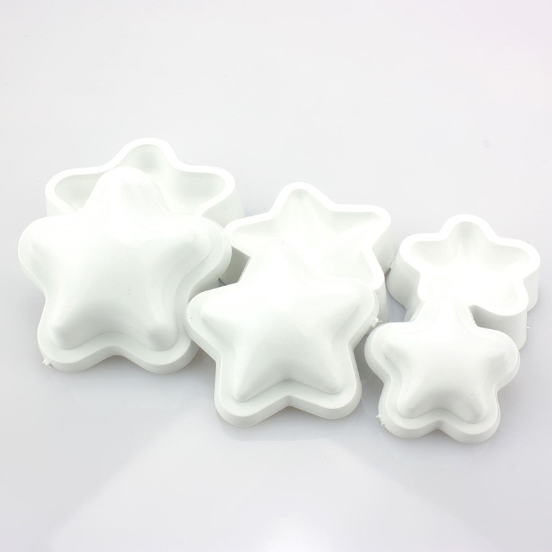 LOT DE 3 MOULES À MOUSSE EVA - ETOILES