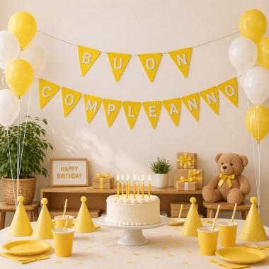 Festoon-Set in bastelfilz 8 dekorativen Dreiecken – Farbe Ihrer Wahl 2