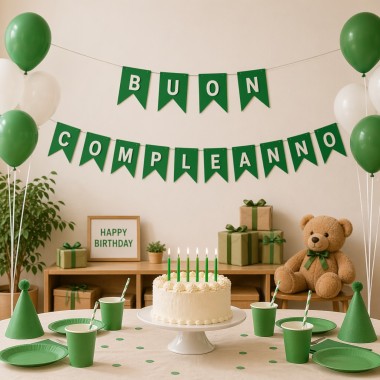Kit de festoon en fieltro fino 6 rectángulos con corte en V, color que elijas 2