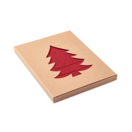Set portaposate in feltro rpet - con stampa personalizzata 1 colore|IDEEINFELTRO.COM