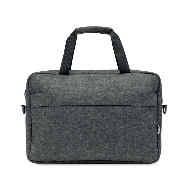 Porta laptop in feltro rpet 15" - con stampa personalizzata 1 colore|IDEEINFELTRO.COM