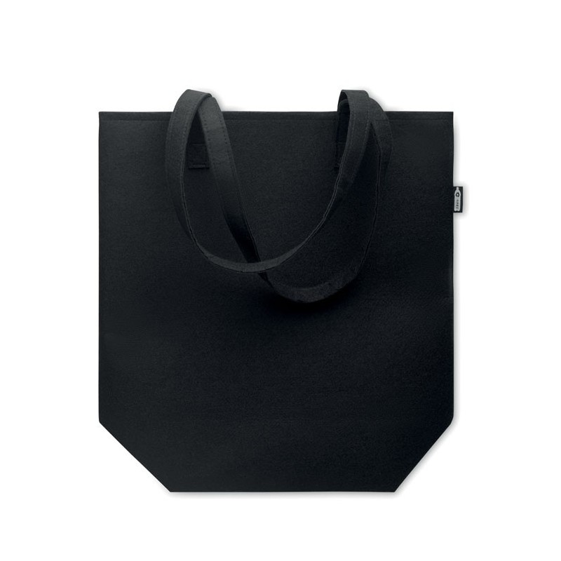 Borsa/shopper in feltro rpet - con stampa personalizzata 1 colore|IDEEINFELTRO.COM
