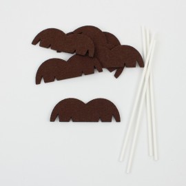 Kit per photo booth - Baffi 2|IDEEINFELTRO.COM