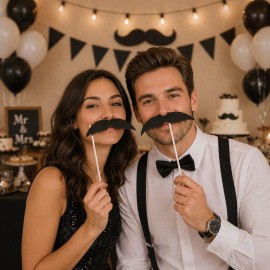 Photo booth kit - Mustache 3