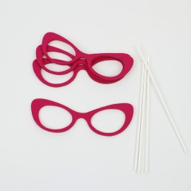 Kit photo stand - Lunettes ovales