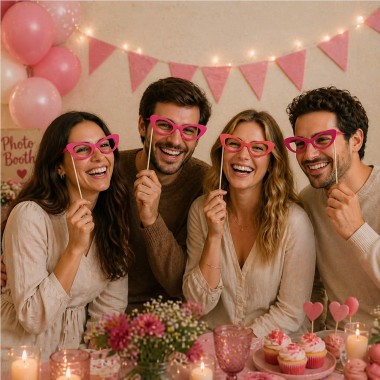 Kit photo booth - Ochelari ovali 2