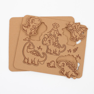 Puzzle educațional fetru – dinozaurii