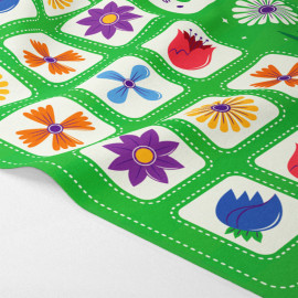 Gedruckt bastelfilz Speicherkarten-Kit -I fiori