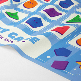 Kitul fetru moale card de memorie imprimat - Formele