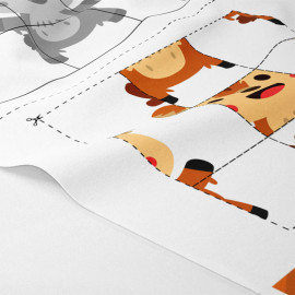 Geprint dun vilt uitknippuzzelset - Reindeer