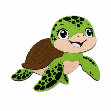 Turtle – DIY-Kit in filz und bastelfilz zusammenbauen
