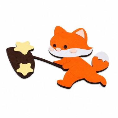 Magic Fox - Kit de bricolaje en fieltro y fieltro fino para montar 2