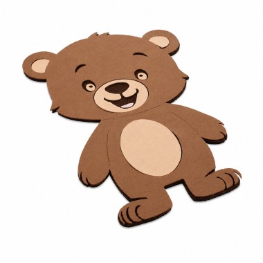 Bear – DIY-Bausatz in filz und bastelfilz zum Zusammenbauen 2