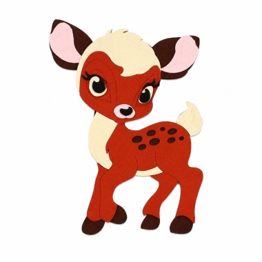 Fawn – DIY-Bausatz in filz und bastelfilz zum Zusammenbauen