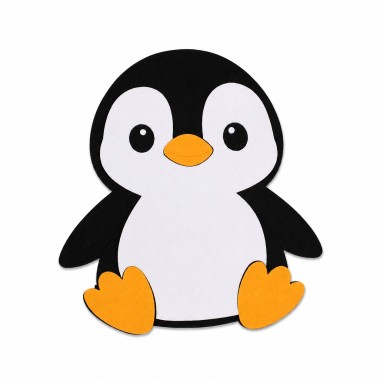 Penguin – DIY-Bausatz in filz und bastelfilz zum Zusammenbau