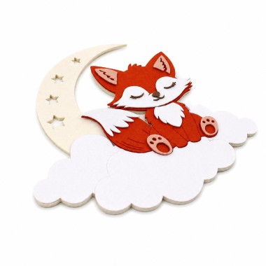Moon Fox – DIY-Bausatz in filz und bastelfilz zusammenbauen 2