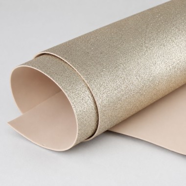 Foam Modeling / Moosgummi / Fommy Glitter 50 X 45 Cm - Cold Gold 2