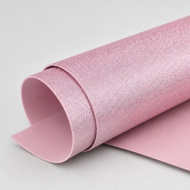 Online Sale Foam Modeling / Moosgummi / Fommy Glitter 50X90Cm-Pink