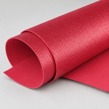 Online Sale Foam Modeling / Moosgummi / Fommy Glitter 50X90Cm-Red