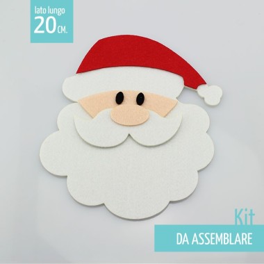 SANTA CLAUS IN FELT AND PANNOLENCI TO ASSEMBLE