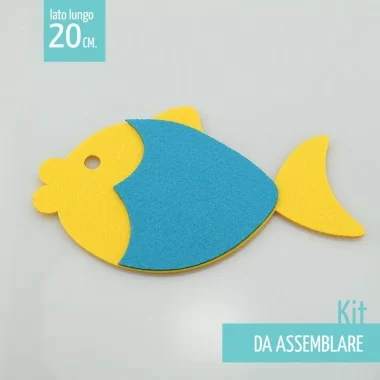 FISH IN FELT AND PANNOLENCI TO ASSEMBLE