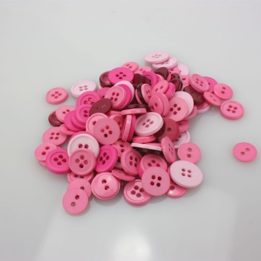 130 BOUTONS - ROSE