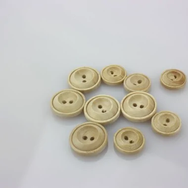 9 BUTTONS - WOOD