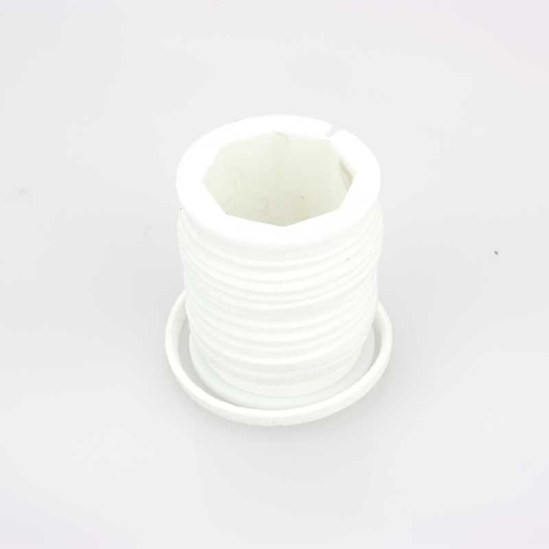 WHITE ALCANTARA LANYARD 2 MT