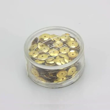 SEQUINS OF 6 GR. -GOLD