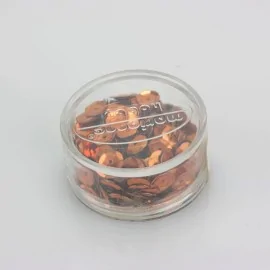 SEQUINS OF 6 GR. -COPPER