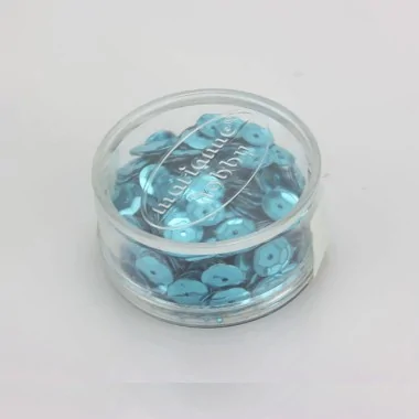 LENTEJUELAS DE 6 GR. -AZUL
