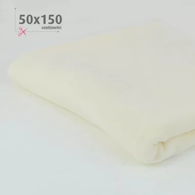 Fleece cream H 150 x 50 cm