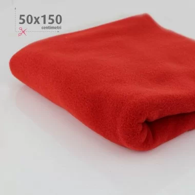 Rotes Fleece H 150 X 50 Cm