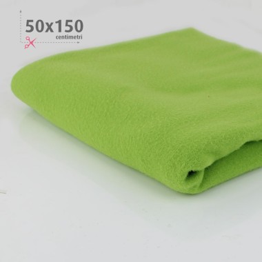Acid Green Fleece H 150 x 50 cm