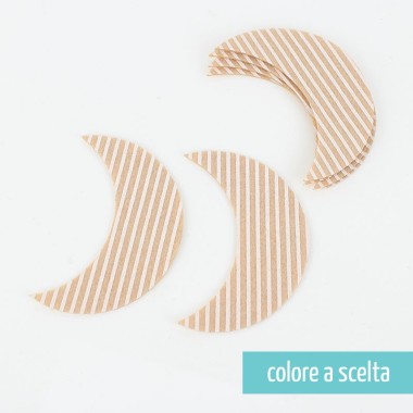 Luna In soft felt - Mini Stripes Print