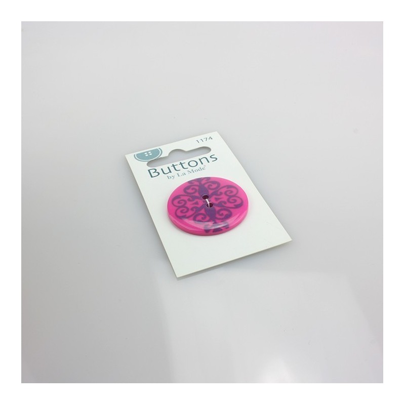 1 BOUTON DAMAS - FUCHSIA