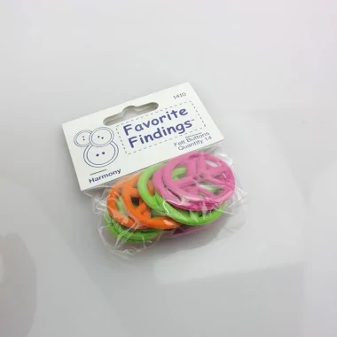 14 FELT BUTTONS - HARMONY