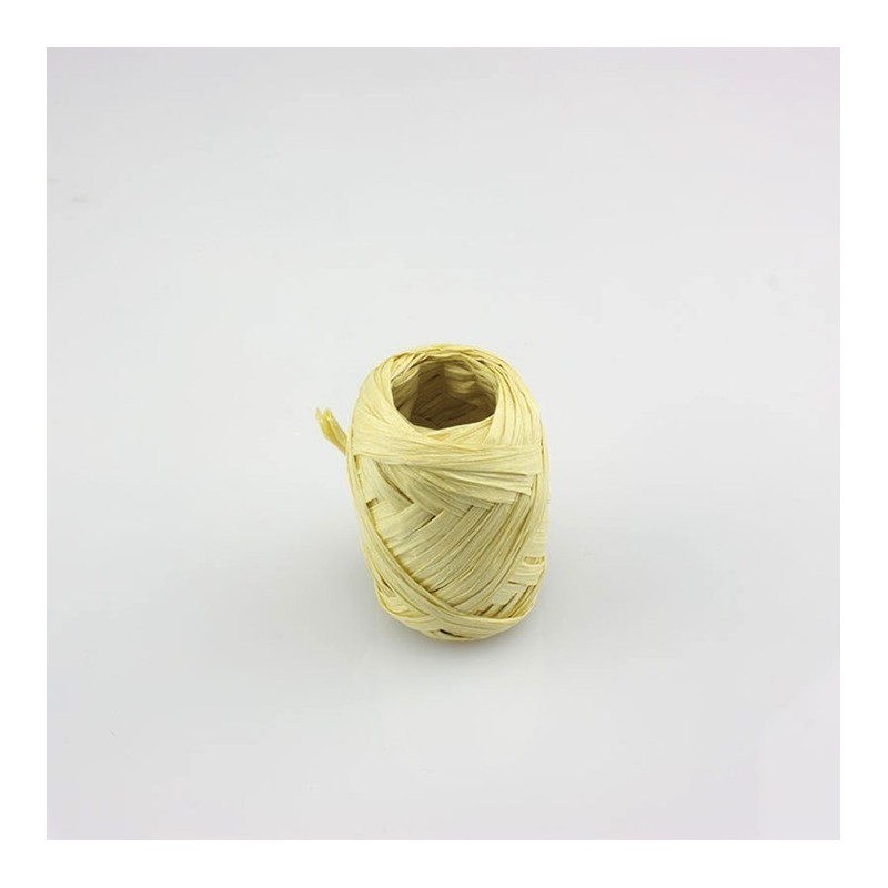 JURUBIȚĂ GALBENĂ DE RAFIE 5 mm x 10 m