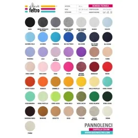 12 Girandole mod. 1 - tinta unita da assemblare|IDEEINFELTRO.COM