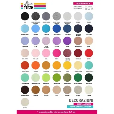 Pannolenci 50X180 Cm - Sunny  Kit Risparmio 5 Rotoli|IDEEINFELTRO.COM 2